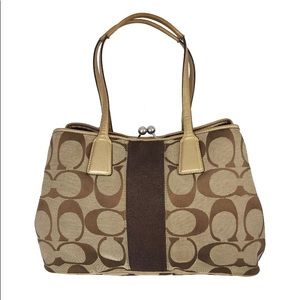 Coach logo Signature collection bag